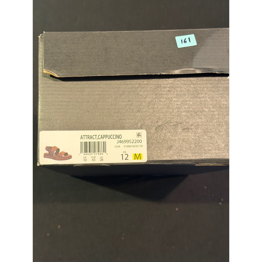 Naturalizer Attract Cappuccino Brown Platform Sandals J4699S2200 Womens 12